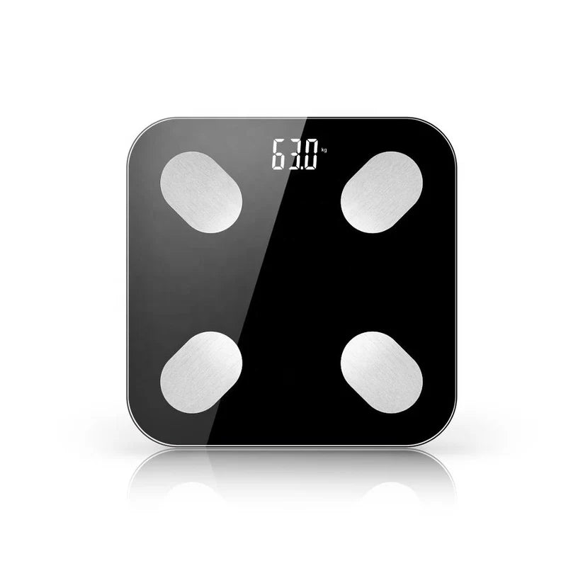 Nujoys Smart Scale - Track 18 Body Metrics with Free Mobile App for Ultimate Health Monitoring