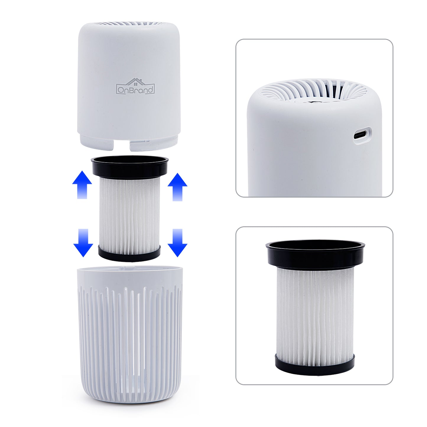 UV Air Purifier 2.0: Ultimate Portable Air Purifier & Sanitizer eliminate Airborne Germs, Odor, Smoke & Pet Odor