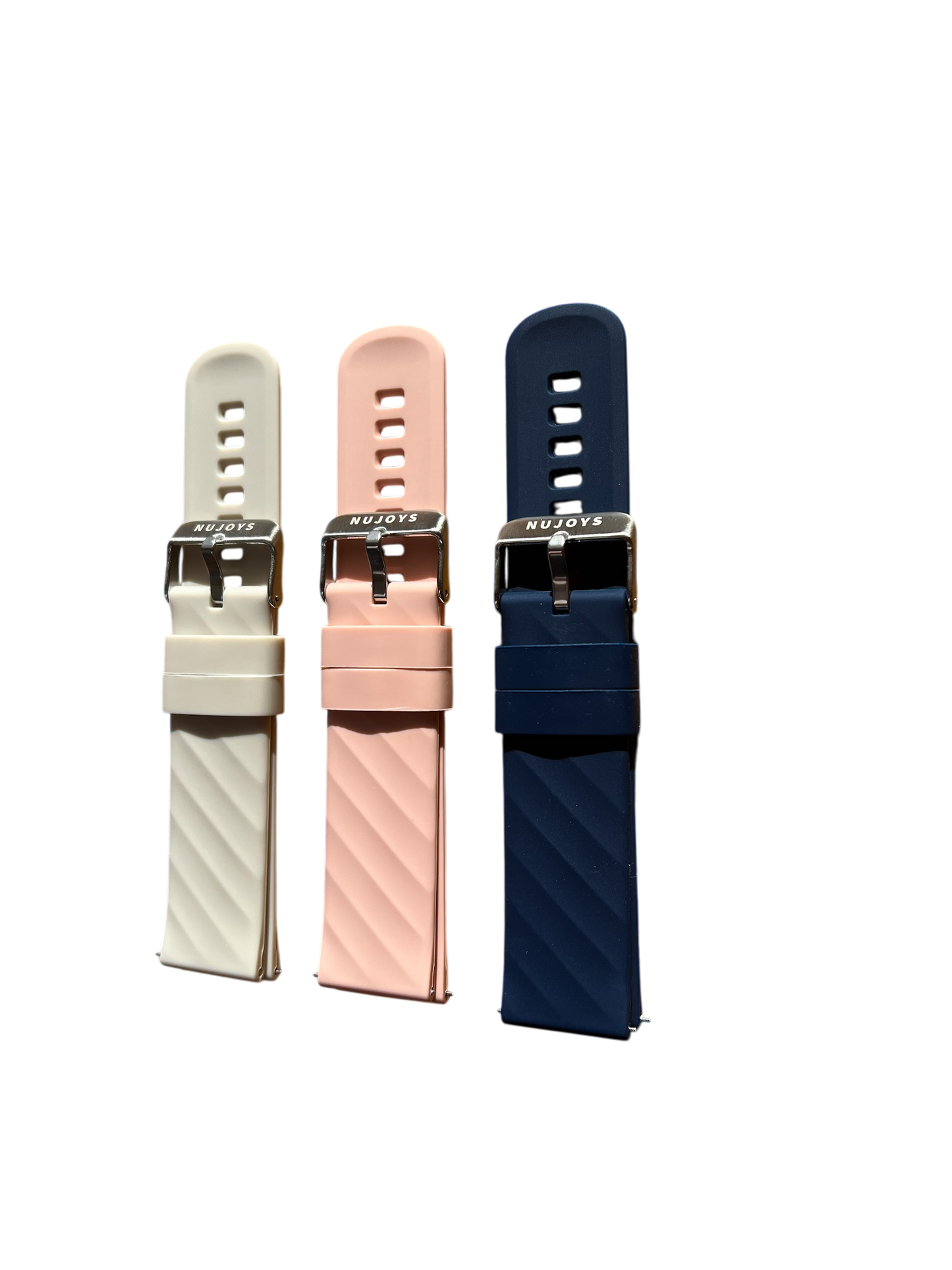 Nujoys E-Watch 3.0 3-Color Wristband Set – Style Meets Versatility ⏱️✨
