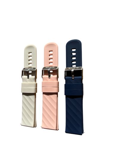 Nujoys E-Watch 3.0 3-Color Wristband Set – Style Meets Versatility ⏱️✨